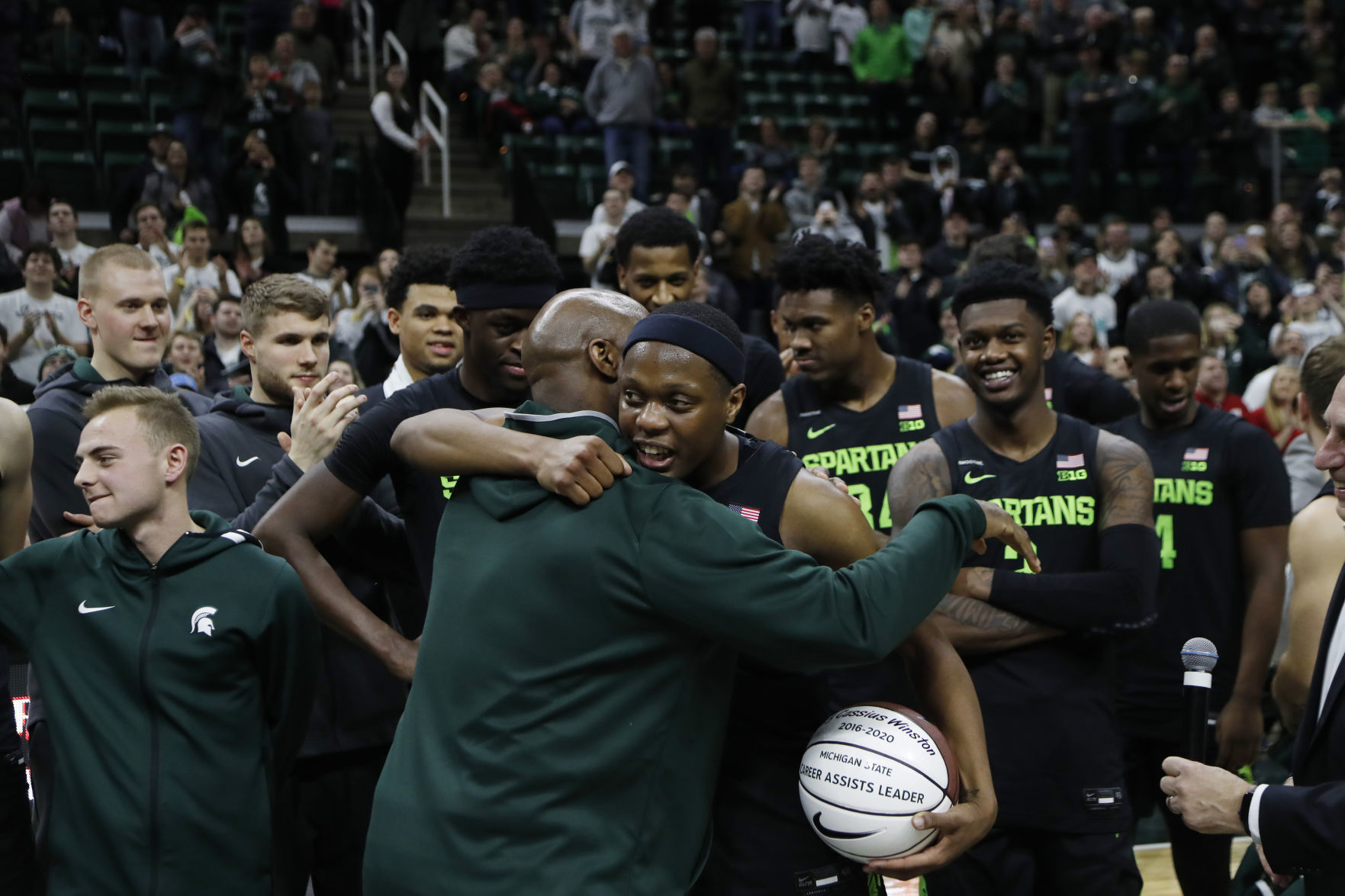 Spartans 67, Badgers 55